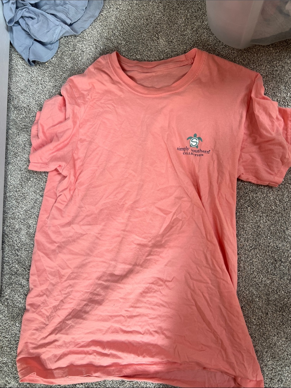 Simply Southern Coral Pink Logo T-Shirt